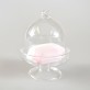 mini cloches en verre transparent