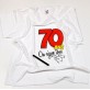 Tee-shirt anniversaire à signer 70 ans type