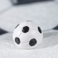 Demi-ballons de foot sur stickers (x6) blanc / noir