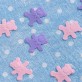 Confettis de table oursons rose / parme