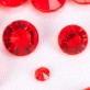 Assortiment de cristaux rouge