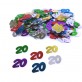 Confettis 20 ans multicolore