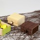 Chemin de table en abaca chocolat