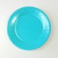Assiettes carton de couleur (x20) turquoise