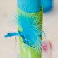 Plumes turquoise (x20)