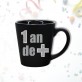 Mug âge "1 an de +" noir