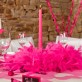 Boa en plumes fuchsia