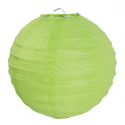 Lampion décoratif grand modèle vert anis