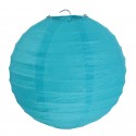 Lampion décoratif grand modèle turquoise