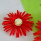 Grands gerberas rouge (x4)