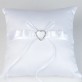 Coussin dalliances strass blanc