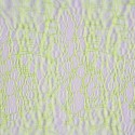 Chemin de table en fibres tissées vert anis