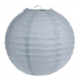 Lampions décoratifs gris (x2)