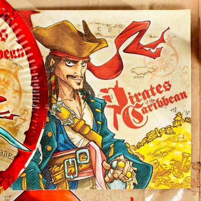 Serviettes PIRATES (x20)