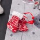 Paire de chaussons Noël a suspendre