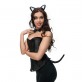 Set de déguisement Kitty noir