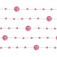 Guirlandes de perles nacrées (x5) fuchsia