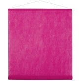 Tenture de salle en non tissé fuchsia