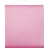 Tenture de salle en non tissé rose