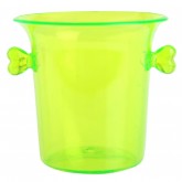 Mini-seaux à glace de couleur (x6) vert fluo