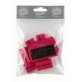 Petites ardoises sur socle (x6) fuchsia