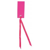 2 marque-places fuchsia anniversaire 20 ans 12 cm