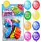 Ballons Joyeux anniversaire (x8) multicolore