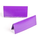 10 marque-places unis de couleur violet