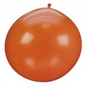 Ballon géant couleur orange (x1)
