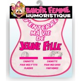 Bavoir enterrement de vie de fille