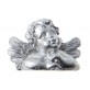 Anges marque-places (x4) argent