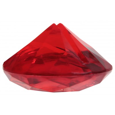 Marques-place diamants (x4) rouge