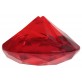 Marques-place diamants (x4) rouge