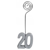 Marque-places âge 20 (x2) argent