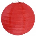 Lampion décoratif grand modèle rouge