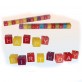 Set de bougies carrées Happy Birthday