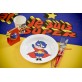 Assiettes Super Hero Boy x 10