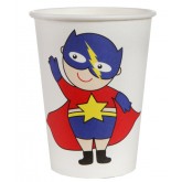 Gobelets Super Hero Boy x 10