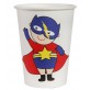 Gobelets Super Hero Boy x 10
