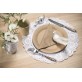 Set de table dentelle blanc x 10