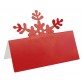 Carton marque place x 10 Rouge 