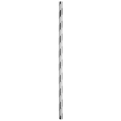 Paille Métallisée Argent x 20