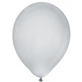 Ballon métallisé argent x8