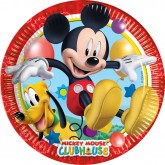 8 assiettes Mickey 23 cm Playful Mickey
