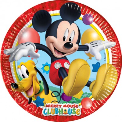 Mickey Party Supplie, 72 PCS Mickey Mouse Party Supplies Kit Fournitures de Fête  d'anniversaire Assiettes de Vaisselle pour Anniversaire d'enfants et Fêtes  : : Cuisine et Maison