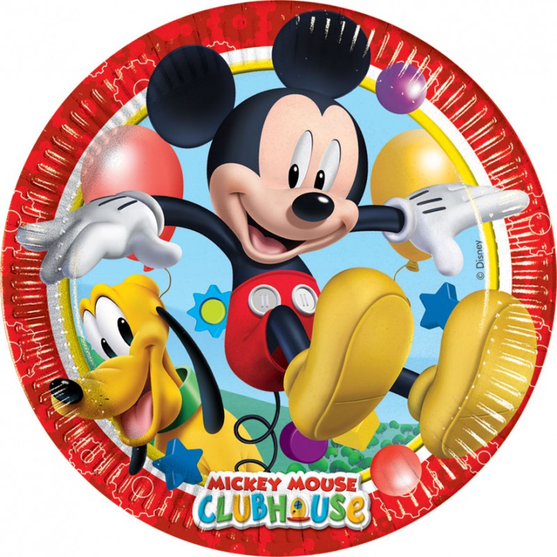 Minnie Mouse Foil Ballons Mickey 1er anniversaire Fête Décor