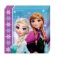 20 serviettes la reine des neiges 33 x33 cm Frozen Lights