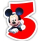 Bougie Mickey 3 ans
