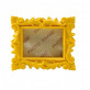 cadre baroque jaune 