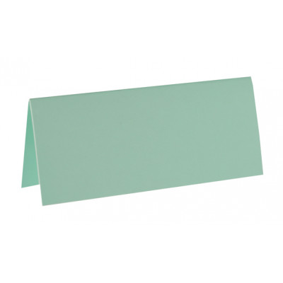 10 marque-places unis de couleur menthe